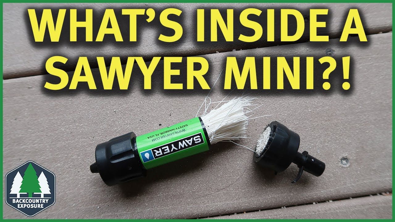 What's Inside A Sawyer Mini? | Cutting Open A Hollow Fiber Filter