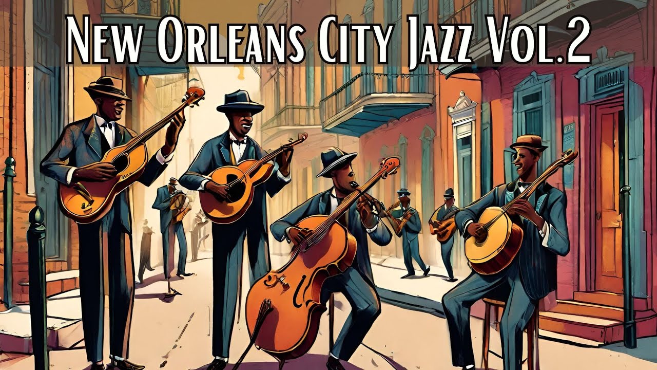 New Orleans City Jazz Vol 2 [Jazz Classics, Jazz, Vintage Jazz]