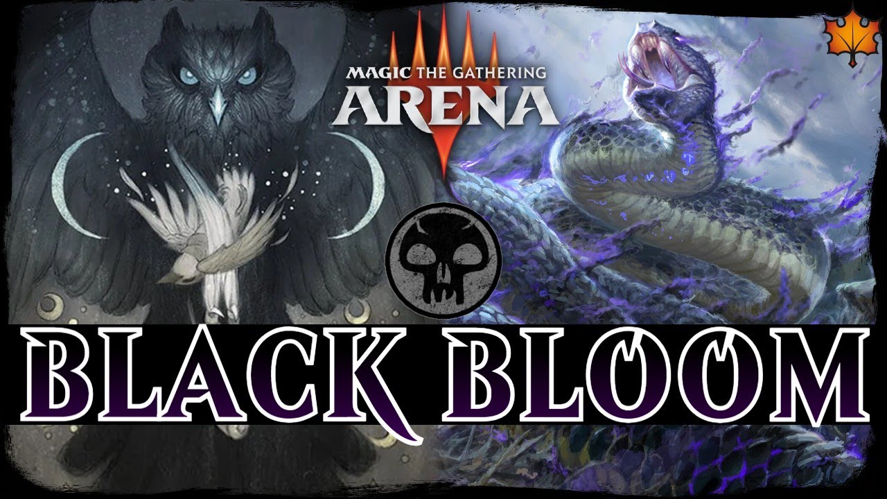 DARKEST NIGHT | MTG Arena - Mono Black Life Drain Sacrifice Discard BLOOMBURROW Standard Deck