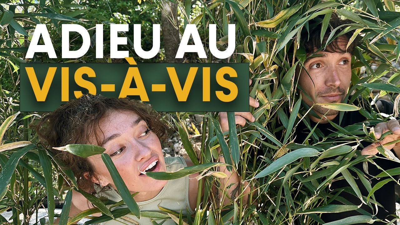 COMMENT SE CACHER D'UN VIS-À-VIS