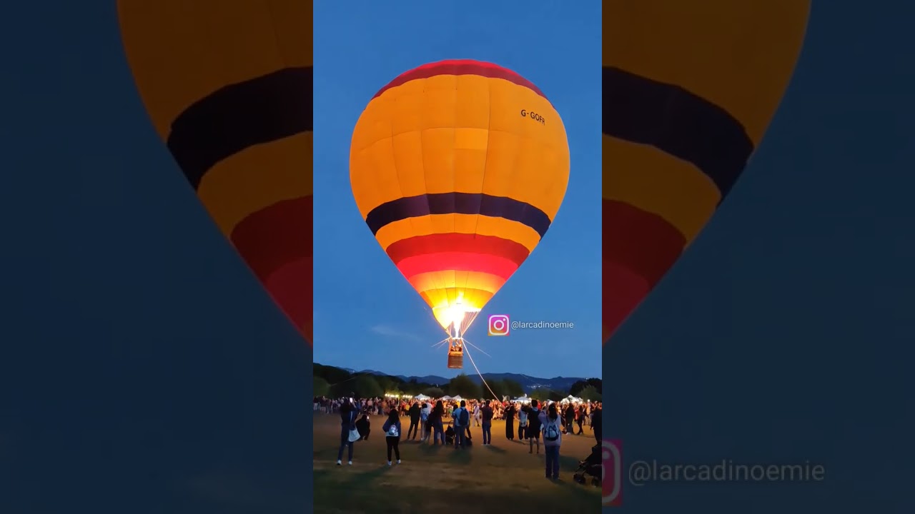 Volo in mongolfiera #mongolfiera #italy #travel #fly #hotairballoon #picoftheday #italia #viral