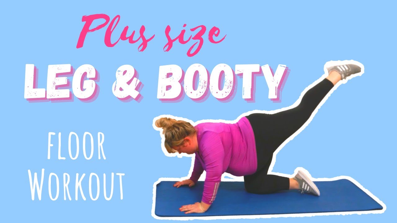 Total Leg & Butt Burn!!  Beginner Floor Workout / Plus Size, Senior, Disability Friendly / At Home
