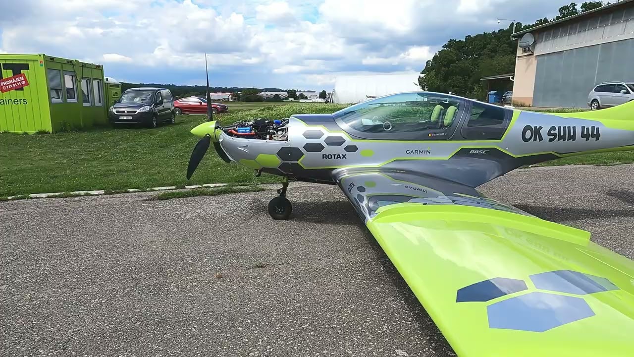 JMB VL3 Aircraft Factory Visit and Test Flight Near Prague