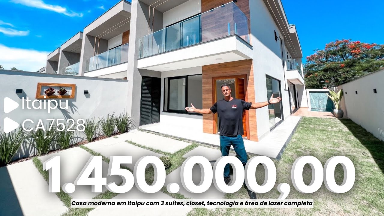 CASA ESPETACULAR NO MARAVISTA C/ 3 SUÍTES E UM LAZER IMBATÍVEL I LUÍS IMÓVEIS (CA7528)