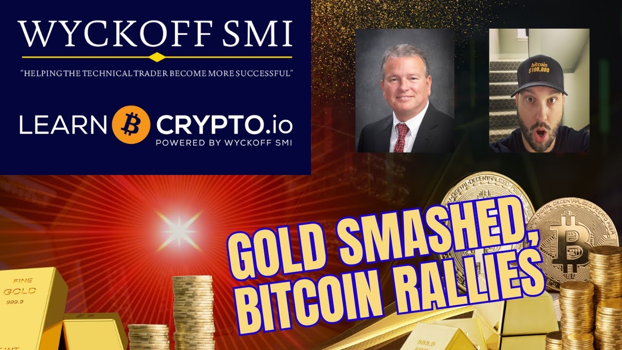 Gold Smashed, Bitcoin Rallying, Let's Discuss !!