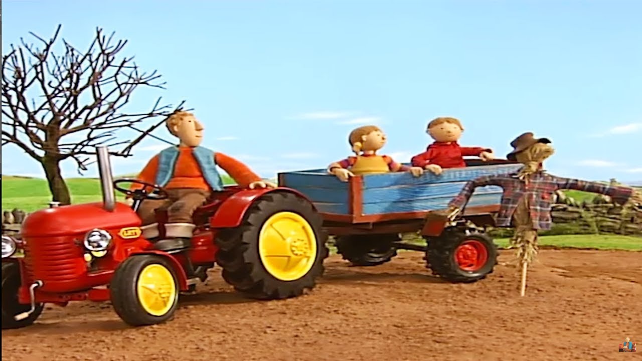 Kleiner Roter Traktor |  Das Drama mit dem Lama | Cartoon | Ganze Folgen 🚜