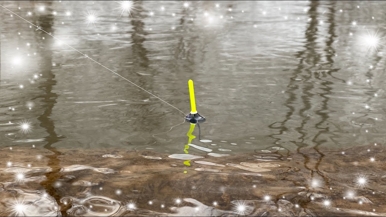 Pecanje Klena na crva po snegu-ZIMSKA IDILA NA JERMI-Ribolov na plovak