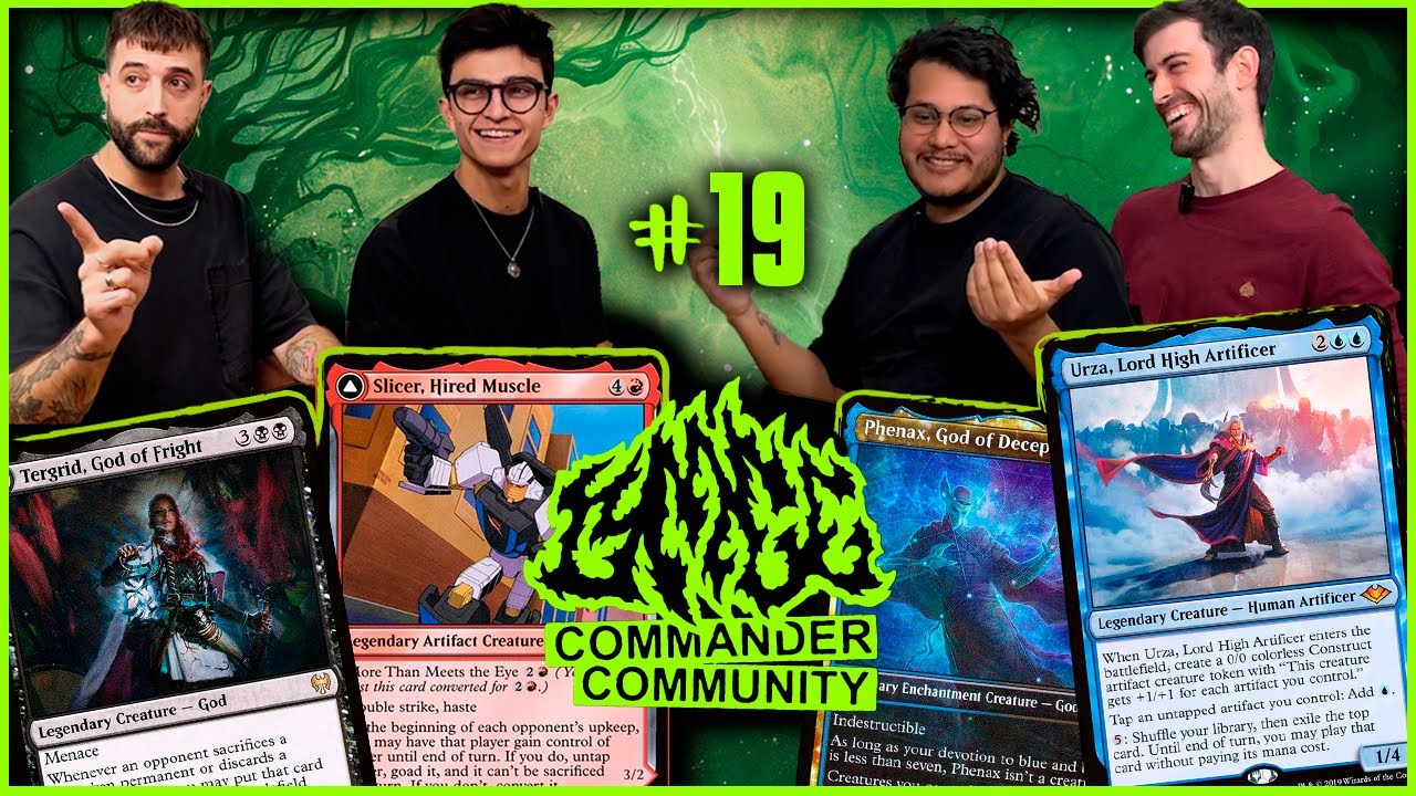 Los Comandantes más odiados II - Tergrid vs Slicer vs Phenax vs Urza | Commander BCN #19