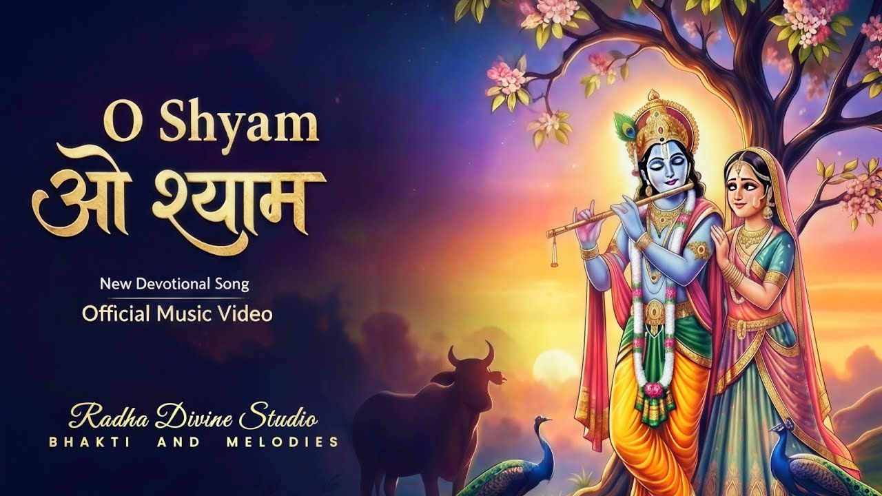O SHYAM- Radha Pukare Tera Naam | Krishna Bhajan | Latest Bhakti Song | Radha Divine Studio 