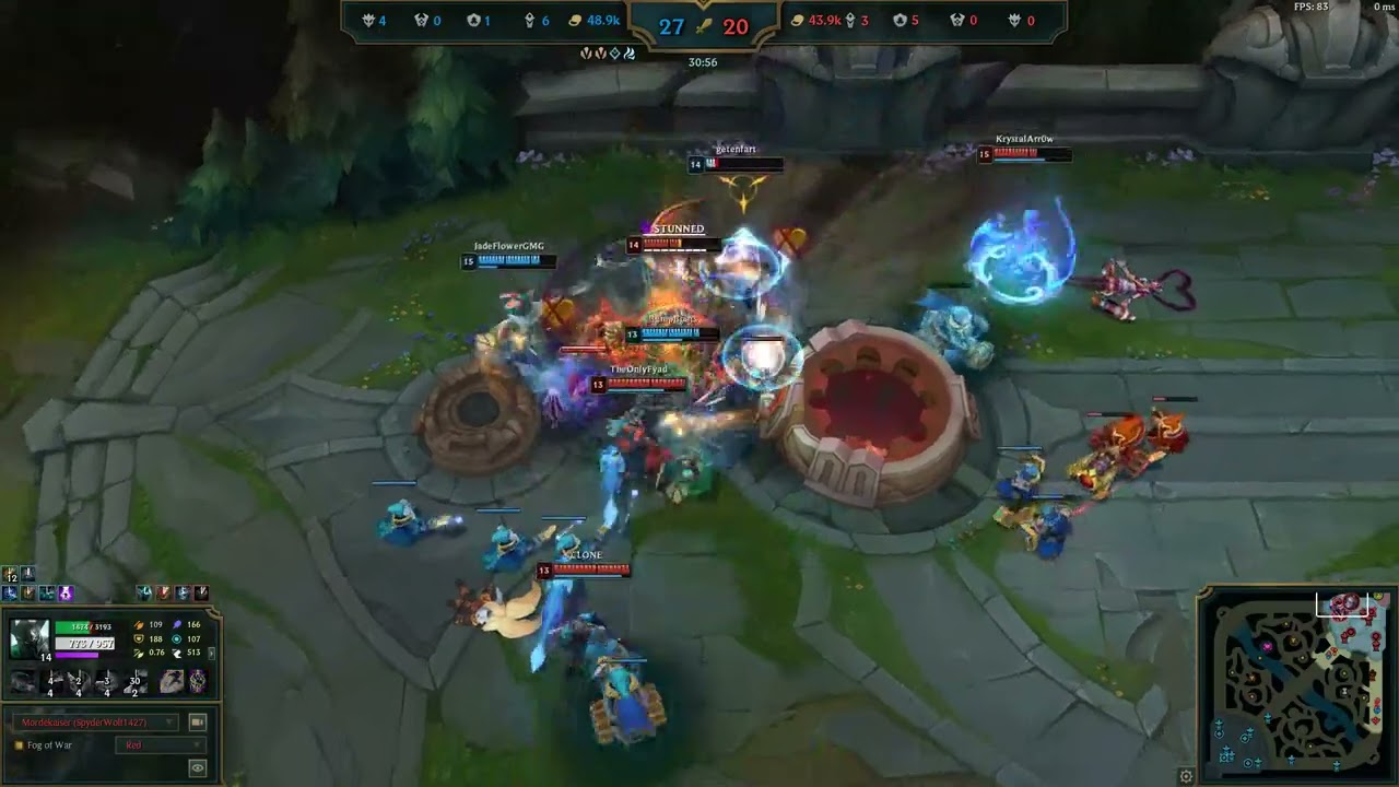 LoL- High Noon Mordekaiser Push Back