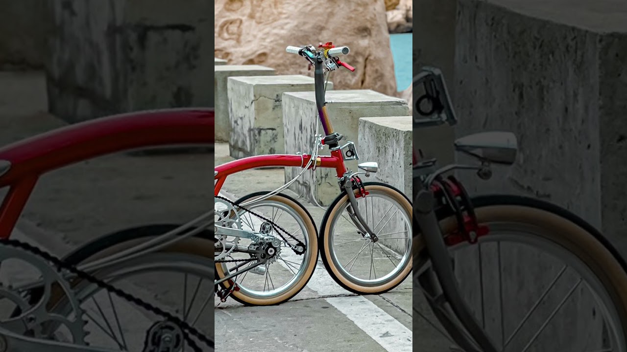 Our favorite gorgeous cherry red Brompton returns (5.2025)