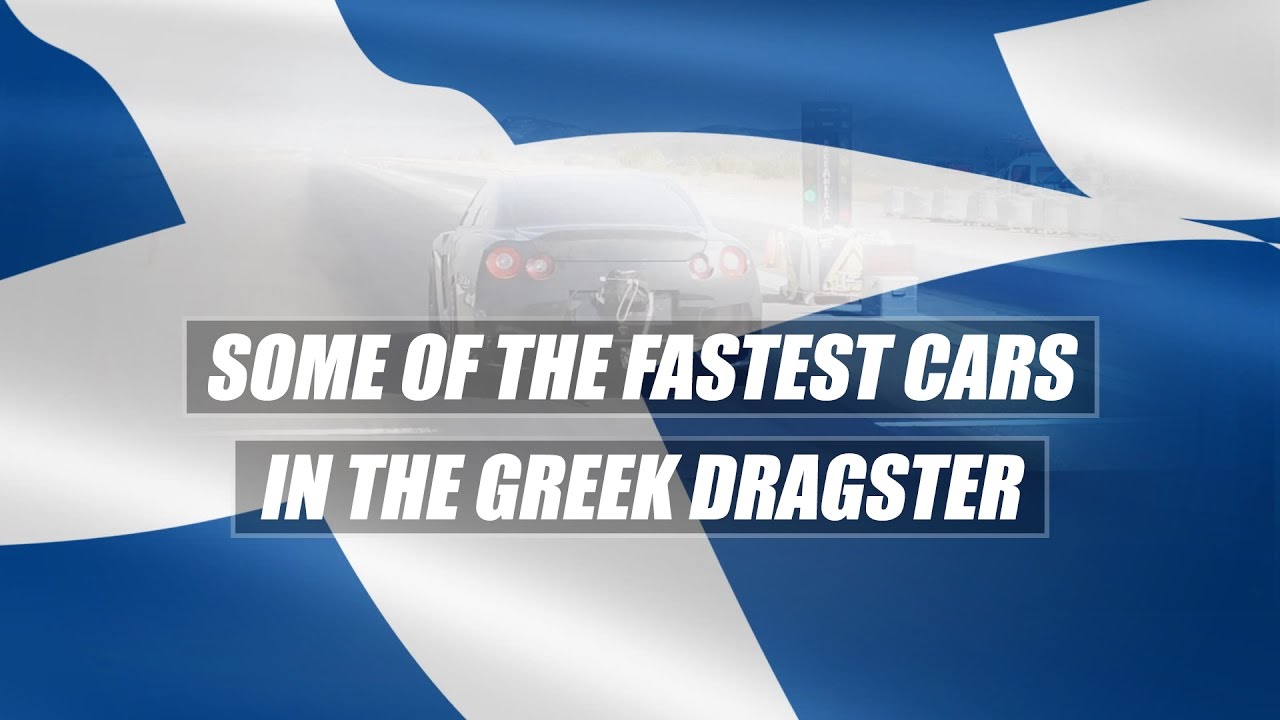 Some of the fastest cars in the Greek Dragster