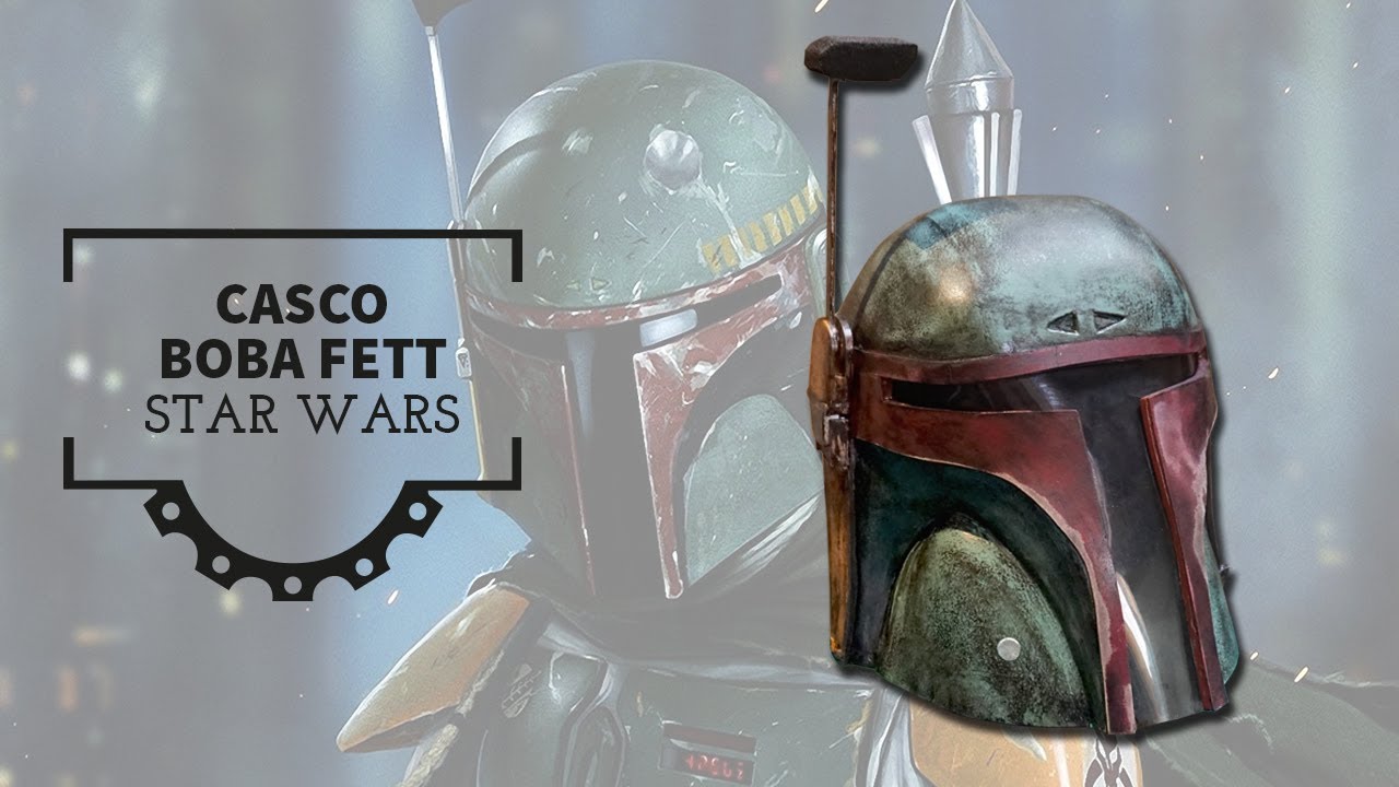 Cómo hacer el casco de Boba Fett (Star Wars) | How to Make Boba Fett´s Helmet (Star Wars)