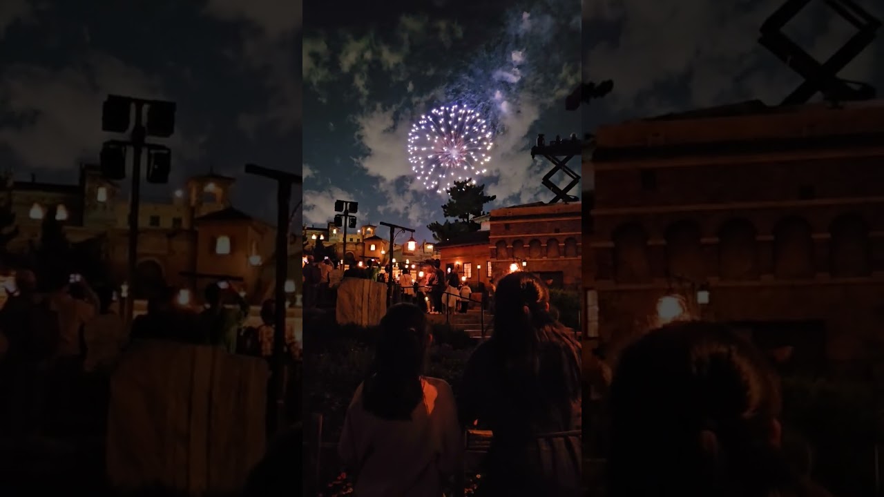 Tokyo Disney sea fireworks Japan 🇯🇵 #japan #travel