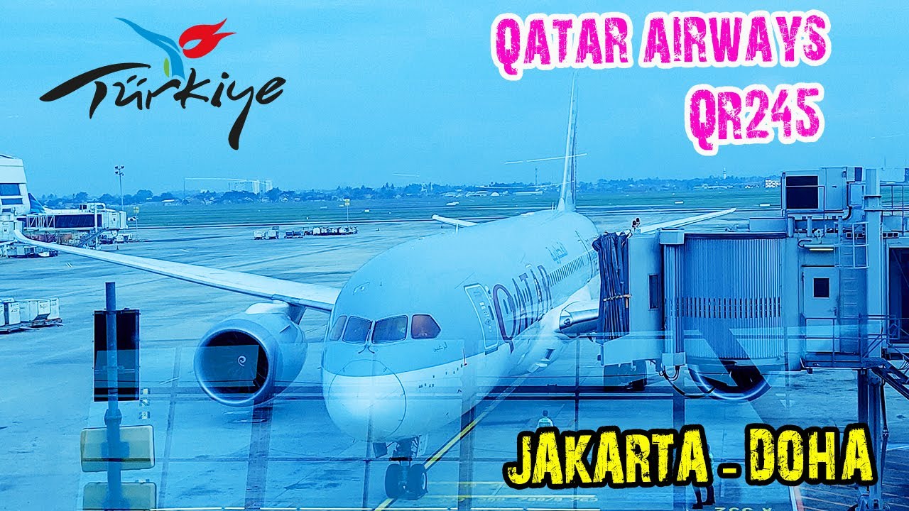 Trip Turkiye Winter │ Qatar Airways QR245 │Jakarta - Doha - Istanbul 