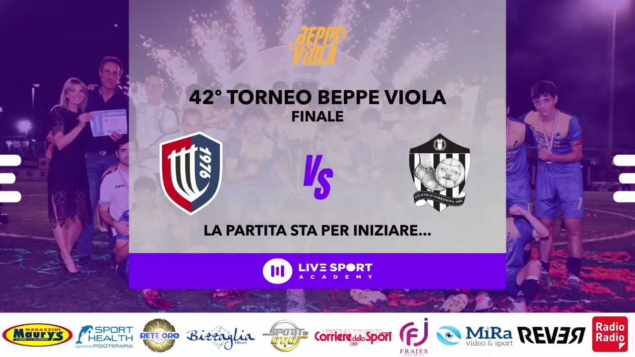 Diretta 42º Torneo Beppe Viola - Finale: Tor Tre Teste vs Atletico Torrenova.