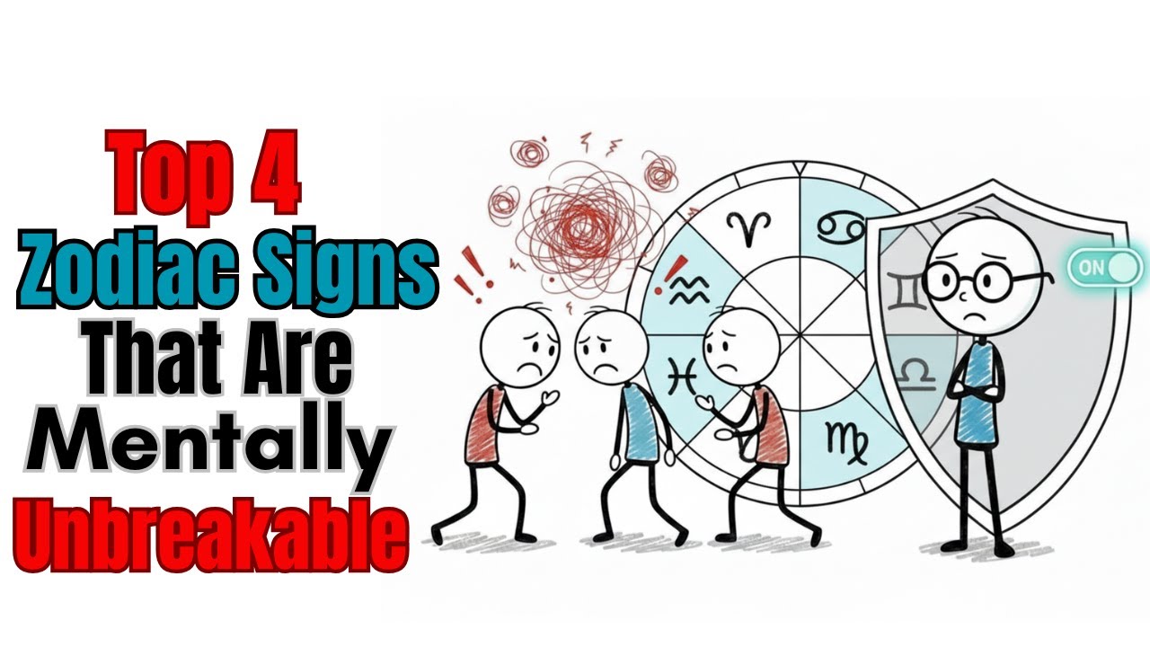 The 4 Zodiac Signs That Are Mentally Unbreakable || Stress Doesn't Touch Them
