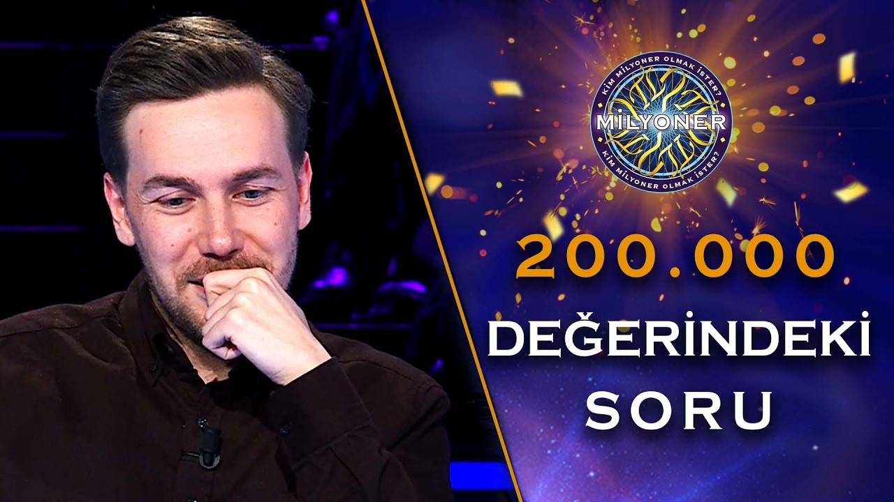 Yarışmacımız 200 bin TL değerindeki soruya ne cevap verdi? - Kim Milyoner Olmak İster? 1214. Bölüm