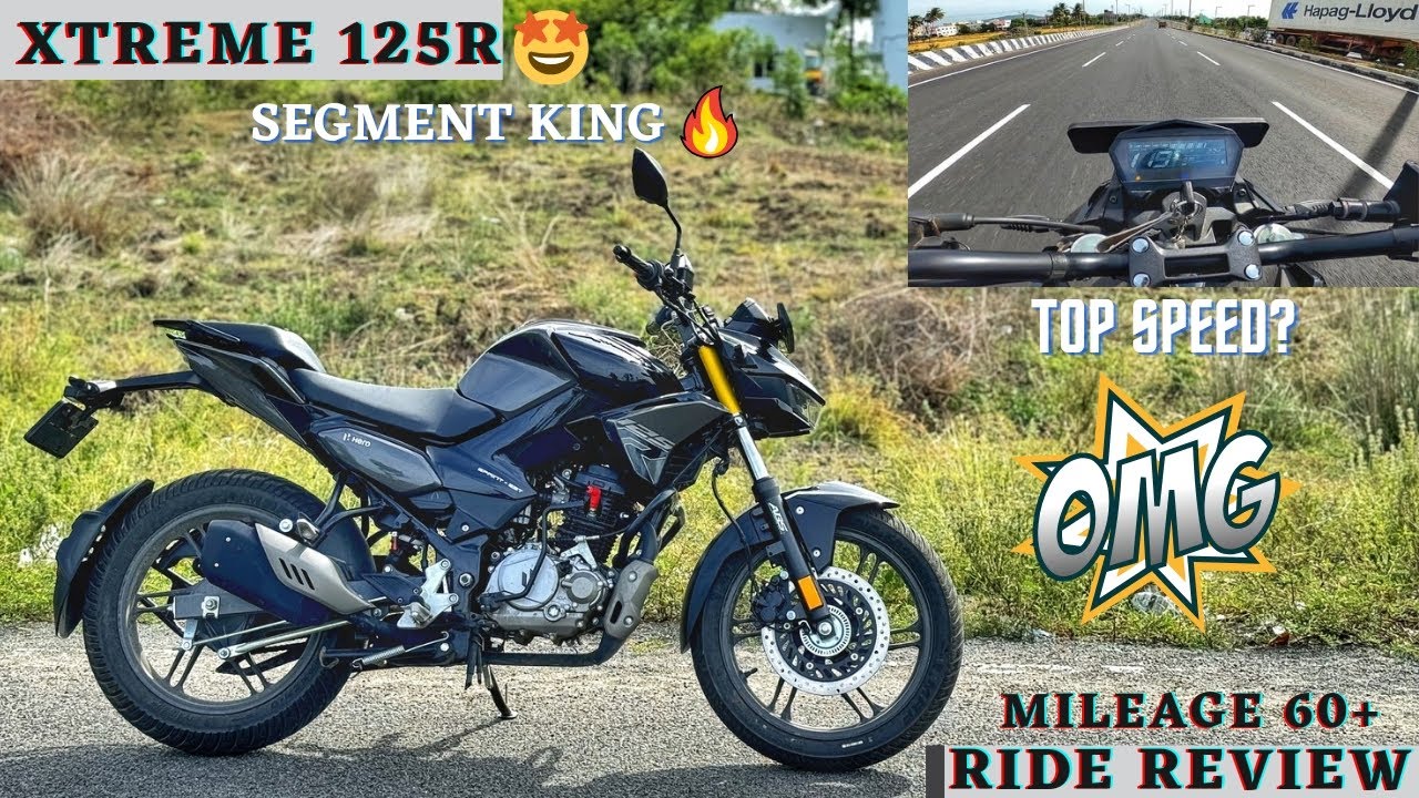 2024 Xtreme 125R😻 - Ride Review💥/I am Impressed🥵/Black Beauty💝/Mileage 55+/Raw Power🤯/Exhaust Sound😈