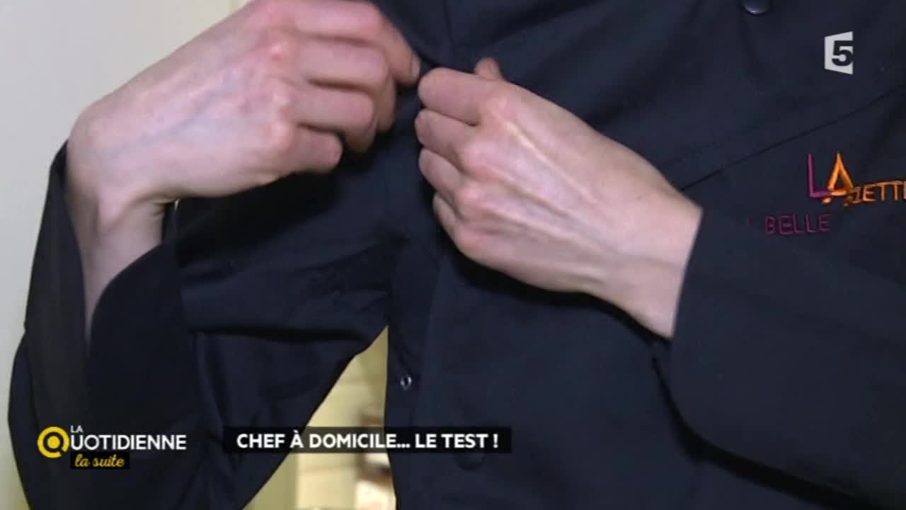 Chef &agrave; domicile...le test !