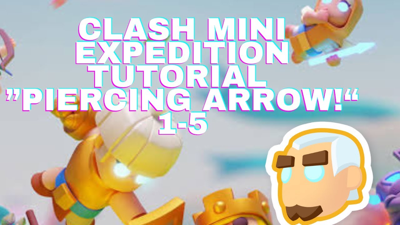 Clash Mini Expedition Tutorial (Piercing Arrow!) 1-5 all achievements :)