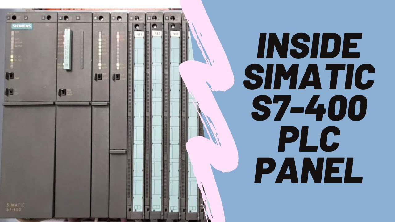 Siemens SIMATIC S7-400 PLC Panel overview