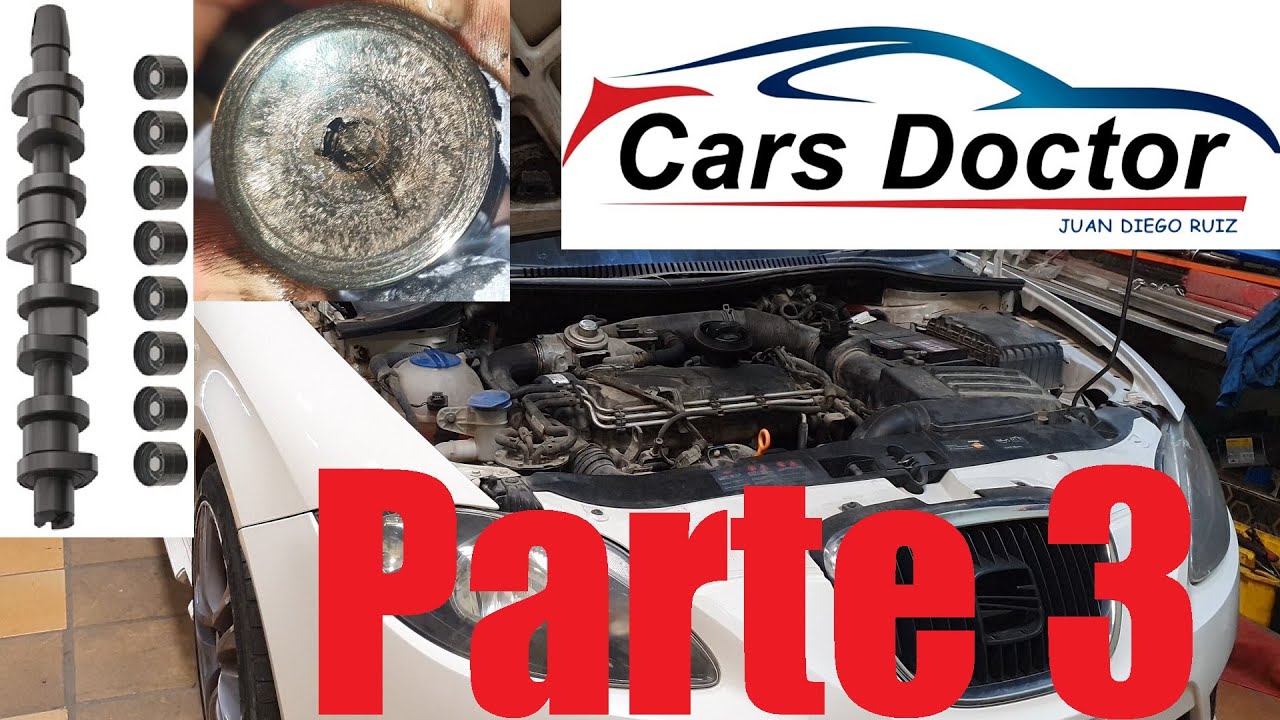 Sustitucion Arbol Levas Seat y Distribucion Seat Leon Mk2 1900 TDI 105cv Motor BXE BKC 2007 Parte 3