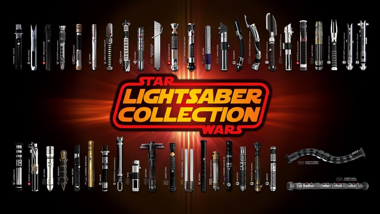Epic Star Wars Lightsaber Collection