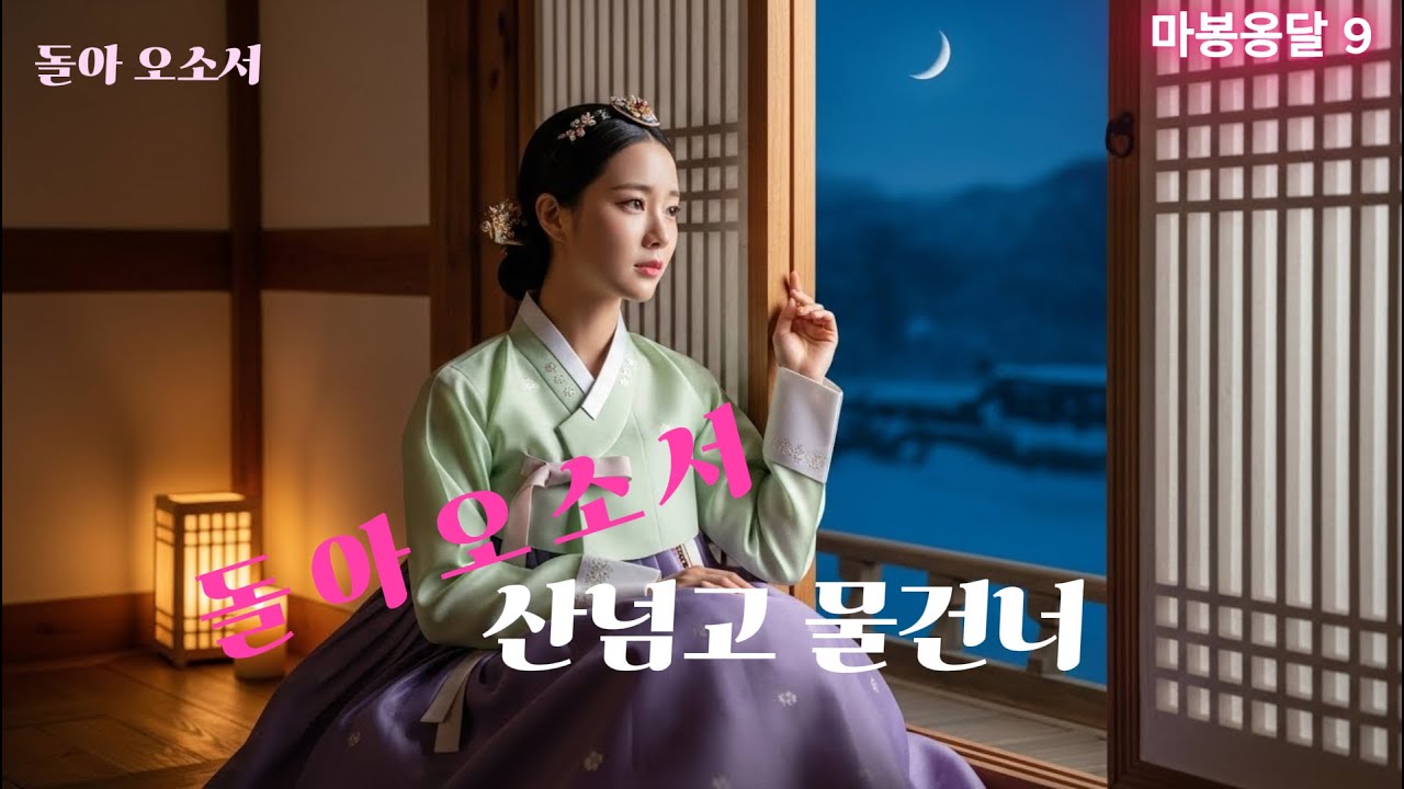◇ 돌아오소서  !       몸무림의 한을 어찌하나요  #감성트로트 #트로트#감성발라드#발라드