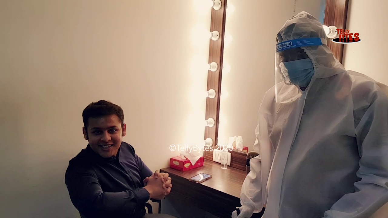 Dev Joshi goes on the set of Sony SAB's Baalveer Returns to shoot- 1st Day after lockdown