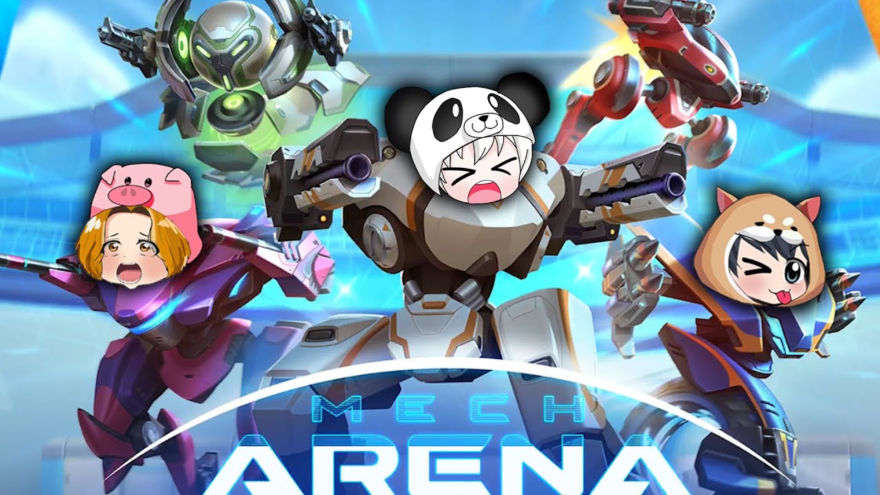 우와~!!  실감나는 로봇 슈팅 게임!!  메크 아레나 도전하게된 꿈토이와 친구들 Mech arena [꿈토이 꿀잼 모바일게임]