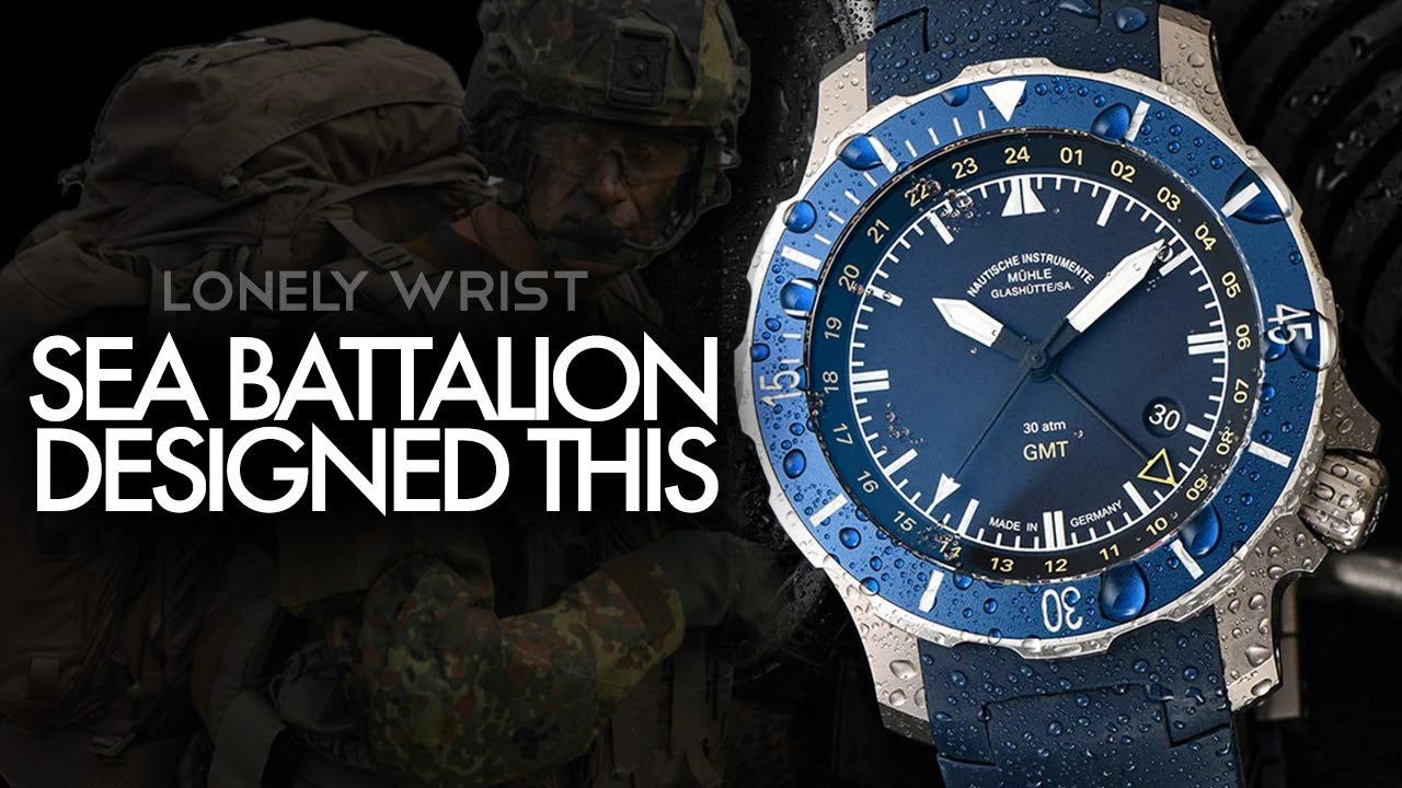 Is This a Perfect Special Forces Watch? M&uuml;hle-Glash&uuml;tte Seebataillon GMT (Full Review)