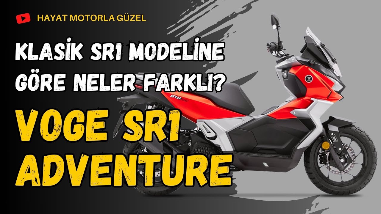 Voge SR1 125cc Adventure Scooter İnceleme | Neler Değişmiş? | Hayat Motorla Güzel
