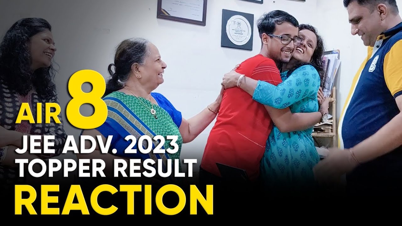 JEE Adv. 2023 | Topper Result Reaction😍 | Malay Kedia (All India Rank - 8) | ALLEN Career Institute