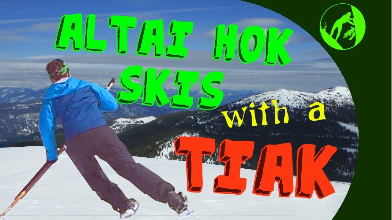 Learning to Use a Tiak (1 pole system) with Altai Hok Skis + Grassy Hut Overnighter