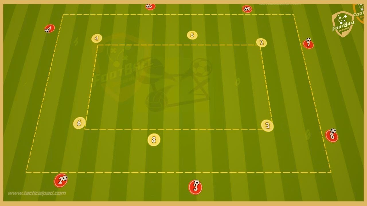 Tottenham Hotspur - Aerobic Training, Dribble & Pass Flow