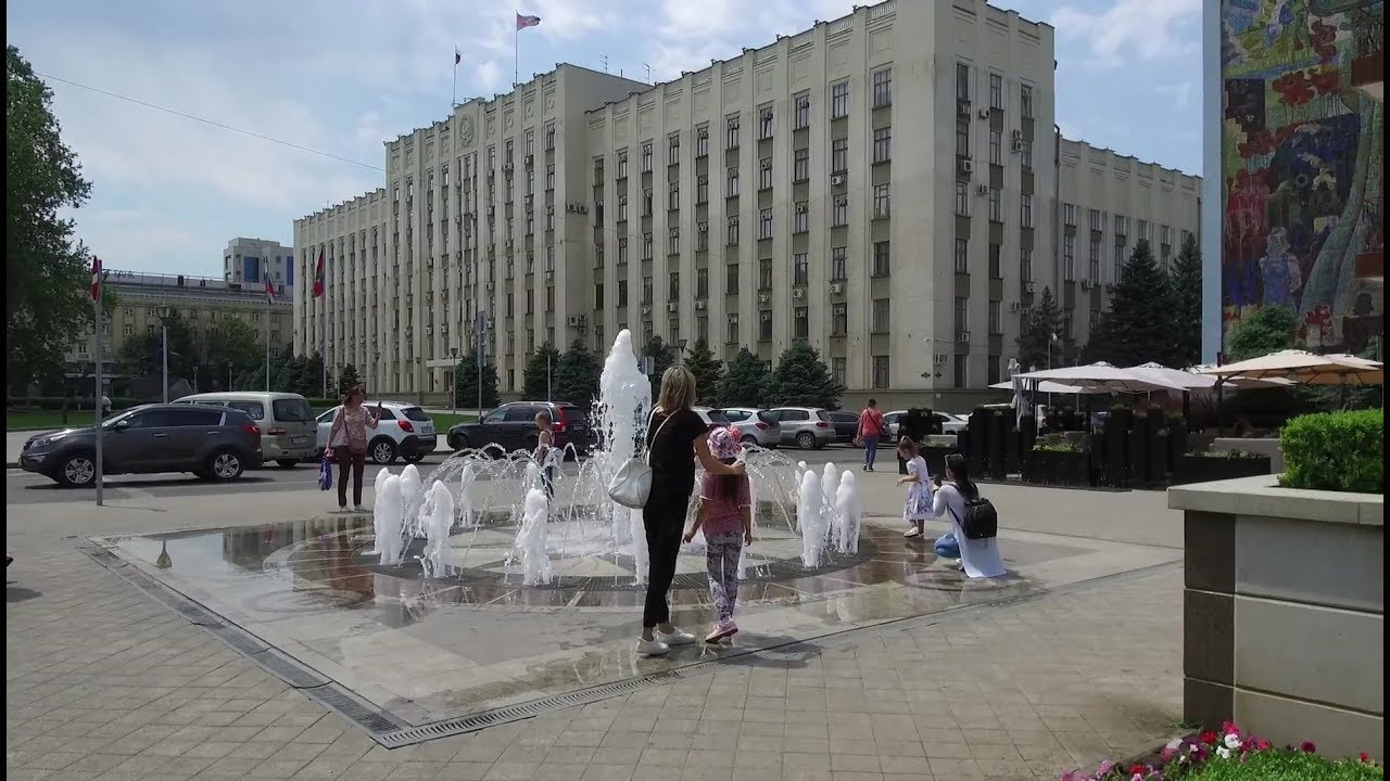 Walk around Krasnodar Russia