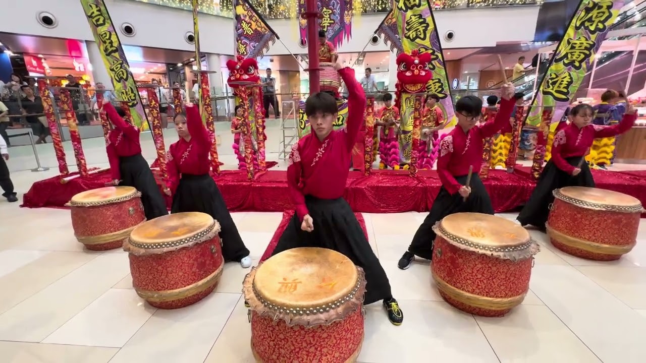 烈懿武术训练中心 Rex Arts Festive Drums Performance at Chinatown Point 23 February 2026