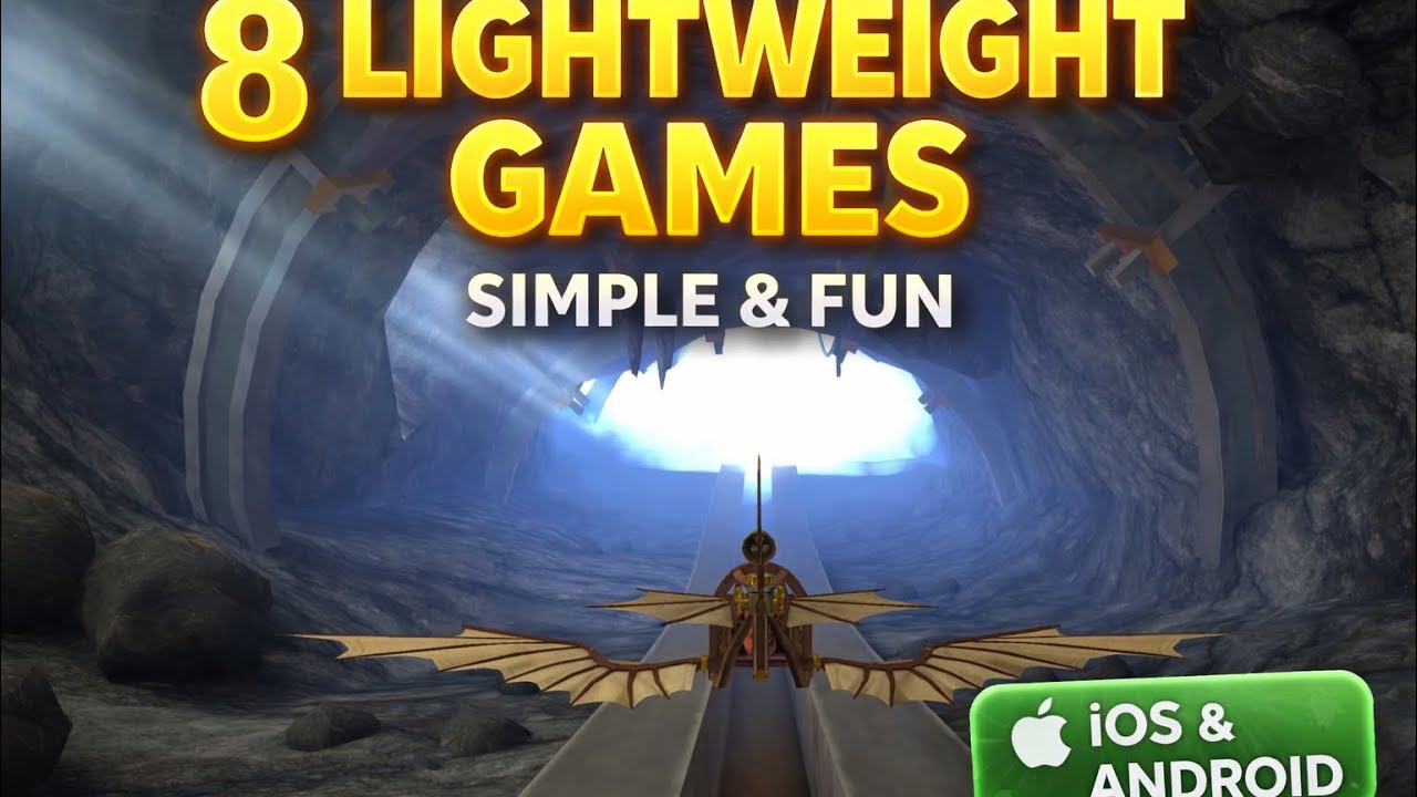 8 Lightweight Hidden Gems Mobile Games | iOS & Android | Simple Games Under 3GB