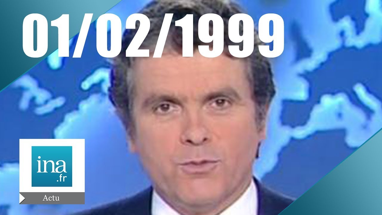 20h Antenne 2 du 1er février 1999 | Georges Bush invité du journal | Archive INA