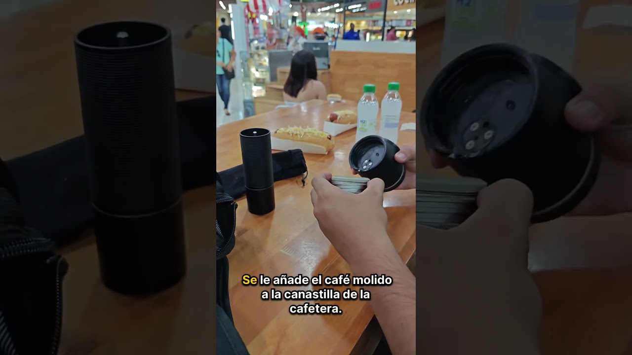 Haciendo un Café en un Supermercado 