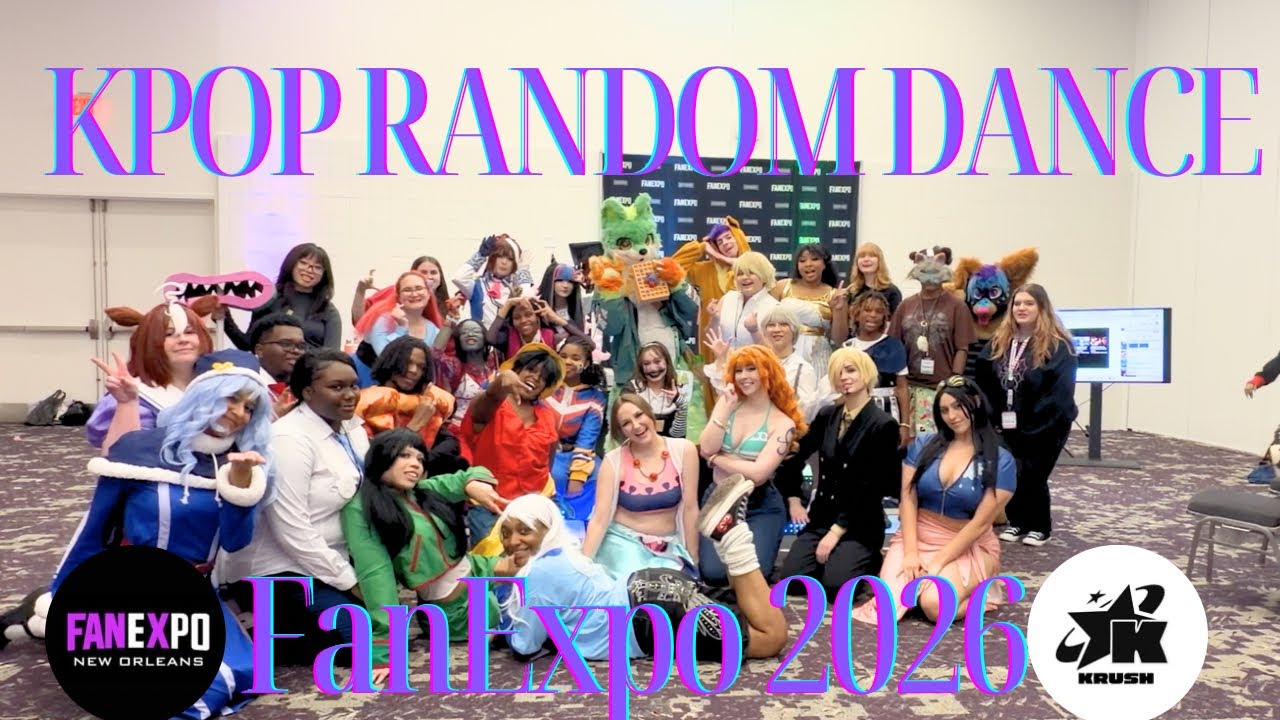 [FANEXPO NEW ORLEANS] KPOP RANDOM DANCE With Krush 