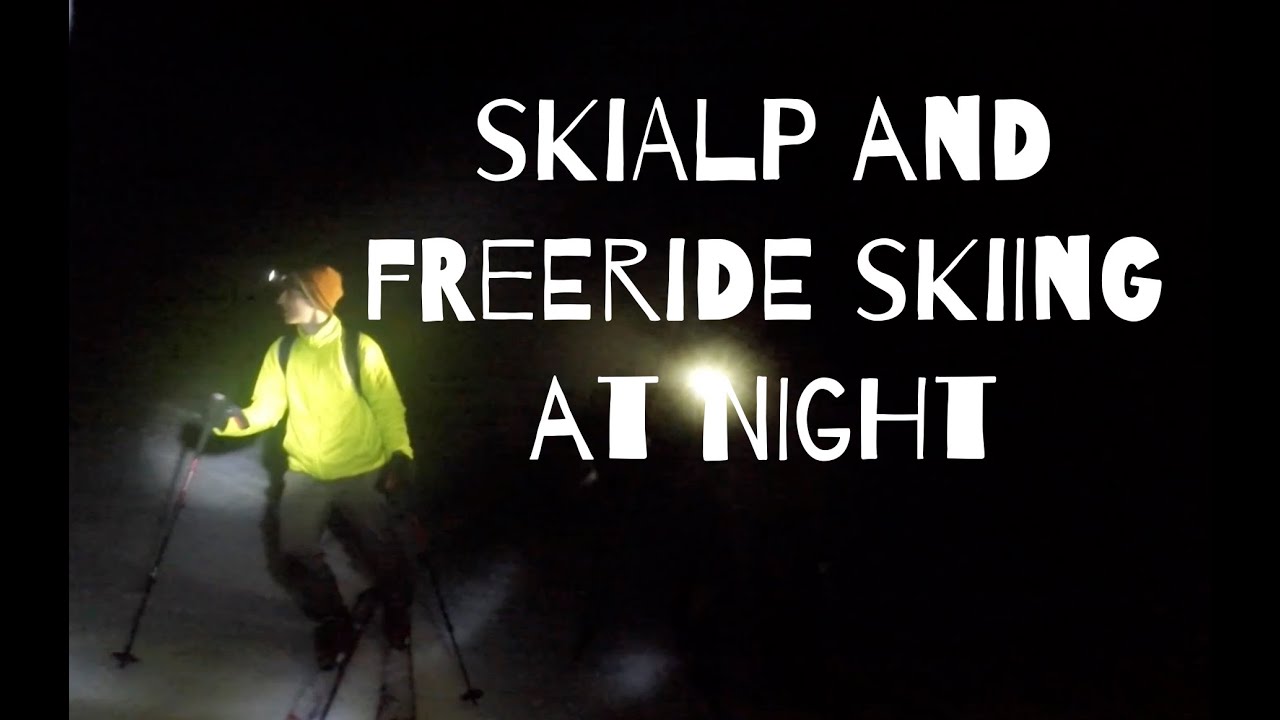 GoPro Hero | Skiing in the dark - Val di Fiemme [HD]