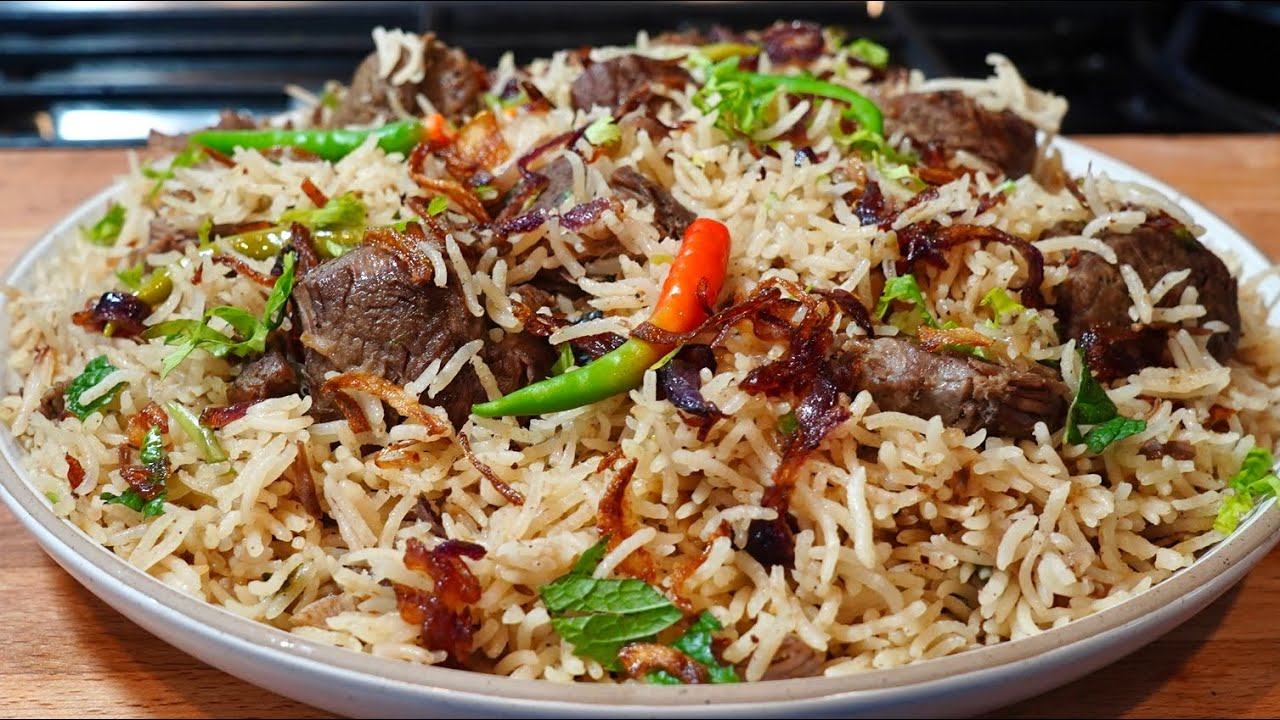 HOW TO MAKE PERFECT MUTTON/LAMB PULAO (FOR BEGINNERS) | Mutton Yakhni Pulao Recipe