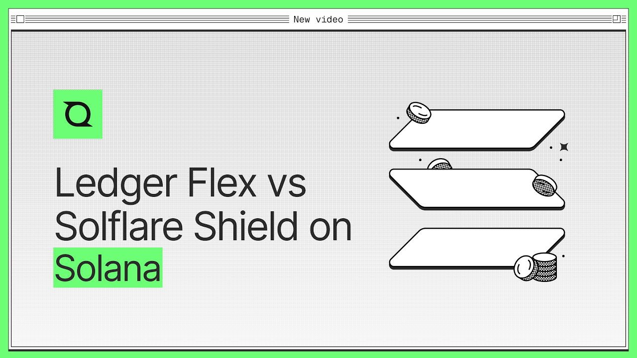 Ledger Flex против Solflare Shield на Solana