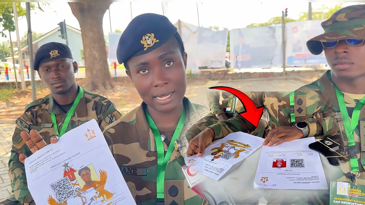 WATCH how some applicants were busted for submitting fake summary sheets  the military recruitment.