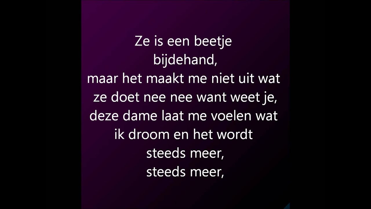 Monsif - Helemaal  (lyrics)  &hearts;