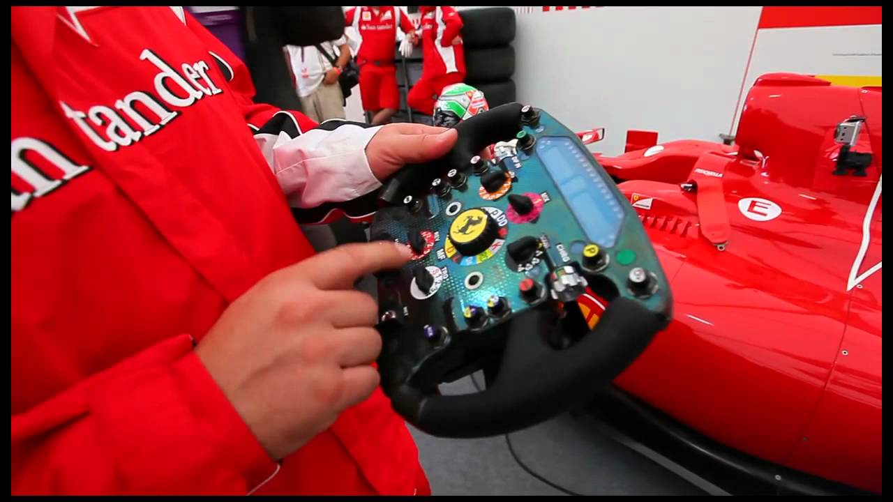 Про штурвал болида Ferrari