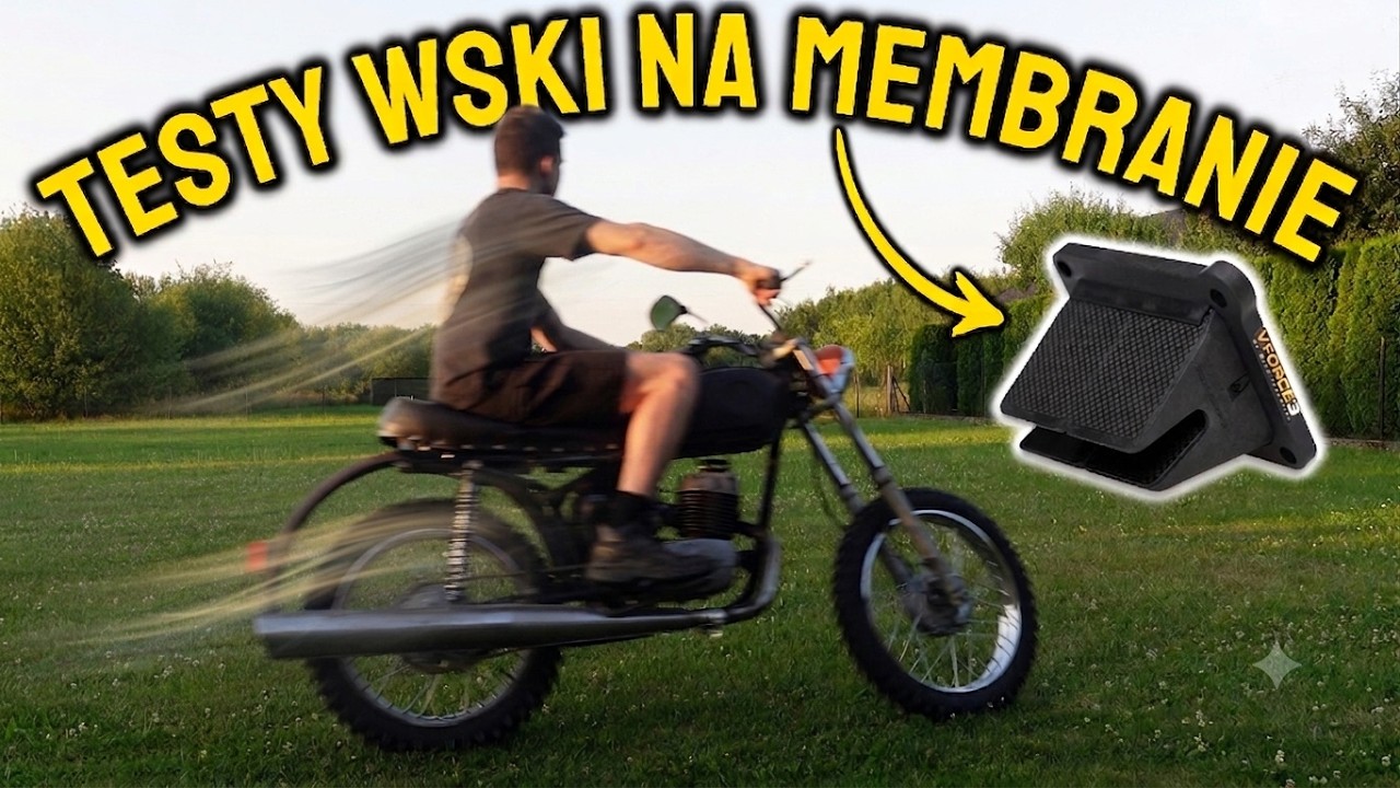 JEST OGIEŃ! 🔥 MEMBRANA VFORCE I GAŹNIK MIKUNI TM28 W WSK 175 | WSK Sport ⭐ #12
