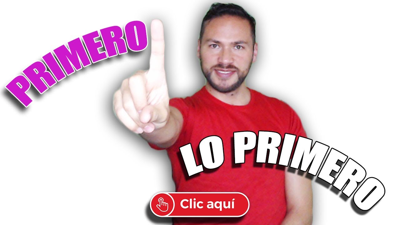🔵  que es LO PRIMERO que debo aprender para HABLAR INGLES